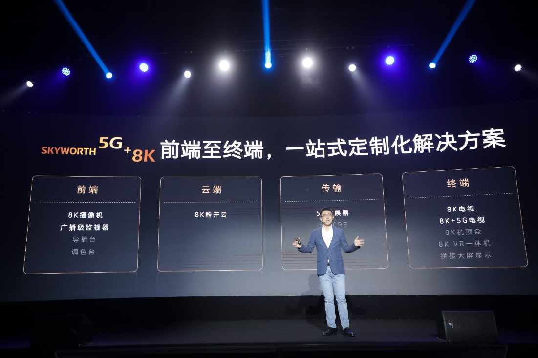 《创维电视Q71系列领航发布，重塑8K电视新标准，开创“5G+8K”新时代》