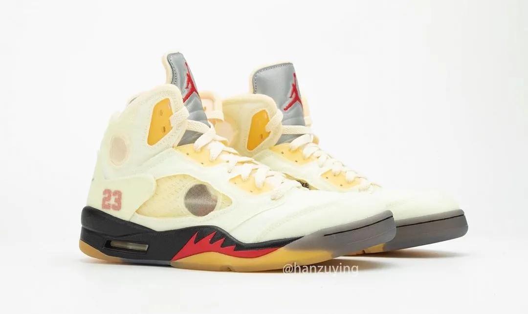 钱包准备好,off-white x aj5 "奶油" 将在「这天」正式发售!