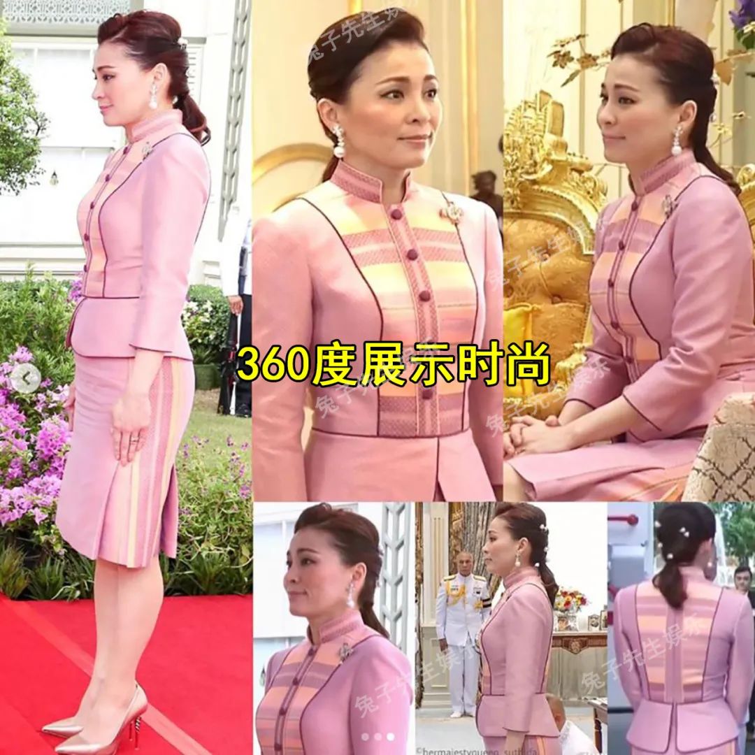 向婆婆|42岁苏提达分享时尚，晒360度全方位少女装，向婆婆诗丽吉致敬！