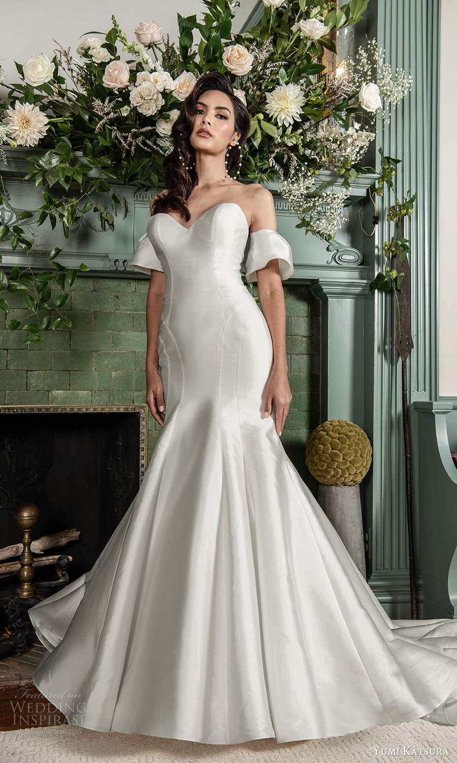 &quot|Yumi Katsura2021＂Ravishing&Resilient＂秋季婚纱系列 提升女人身体的自然美感