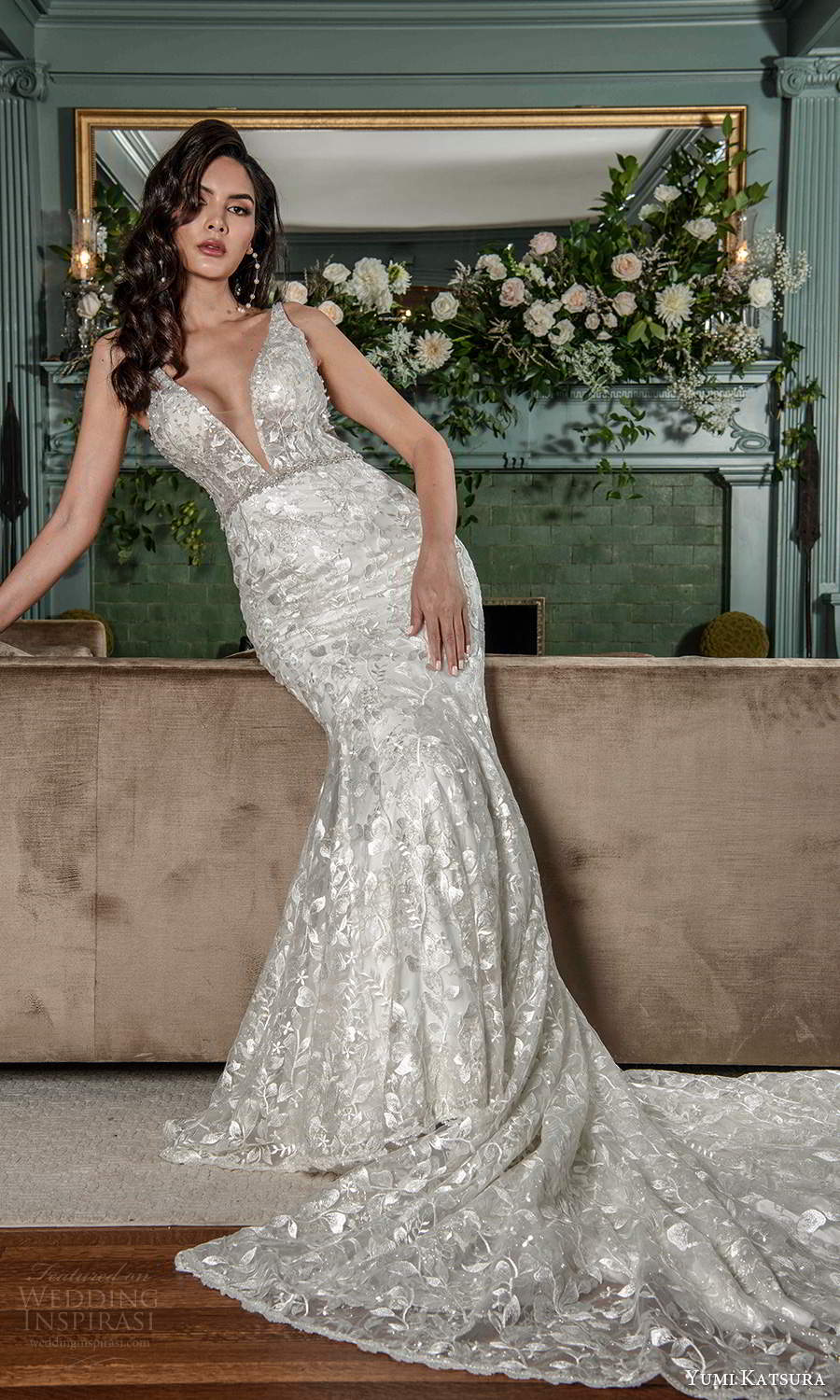 &quot|Yumi Katsura2021＂Ravishing&Resilient＂秋季婚纱系列 提升女人身体的自然美感