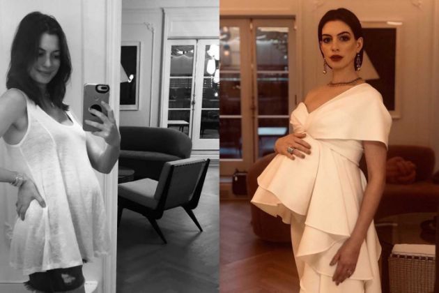 小肚腩|安海瑟薇身材走钟，“小肚腩、肿腿”近照曝光，粉丝：女神变肥了