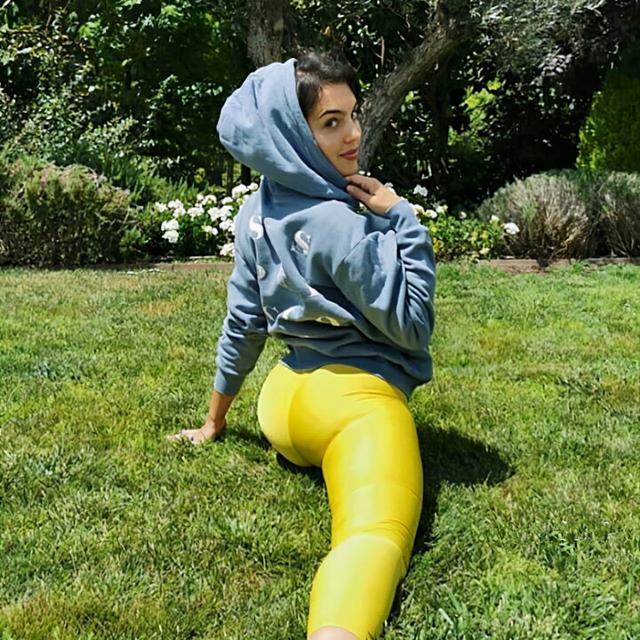 身材|罗太太乔治娜不仅炫富还爱秀身材，大长腿放洗手台上真撩人