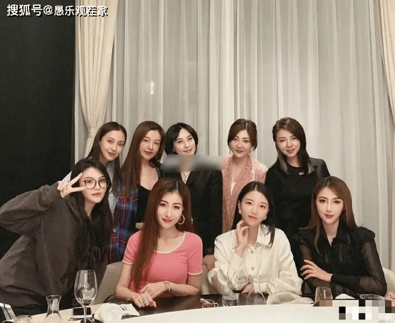 网友|原创杨颖与众贵妇合影被“镶边”，正面刚颜值气质，网友居然说她输了