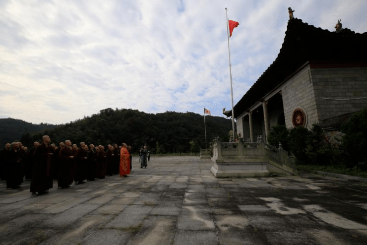 佛教|庚子八月十五 | 云居山真如禅寺晨朝迎国庆，夜幕祝中秋