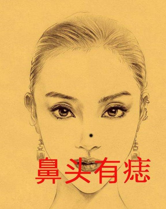 热巴|当红女星的“美人痣”，热巴长在眼下，韩佳人在鼻尖，谁最迷人？