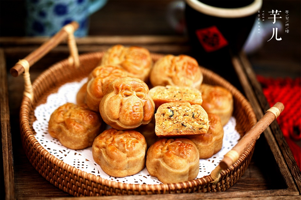 长假|教你在家做月饼，简单美味零添加，家人吃不够国庆长假不添堵