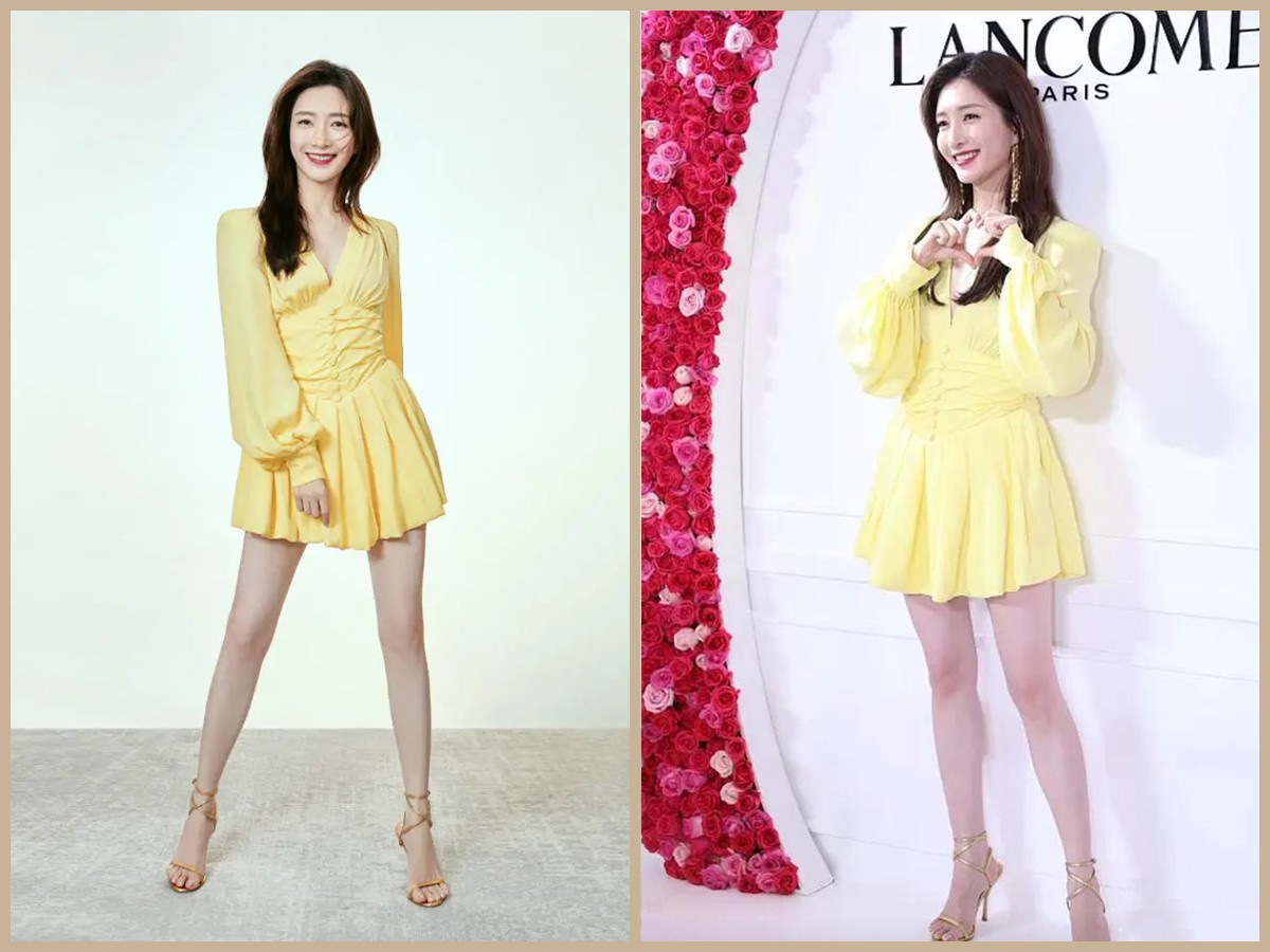 女生|江疏影生图引热议，这腿细得太不真实了，哪个女生看了不嫉妒？