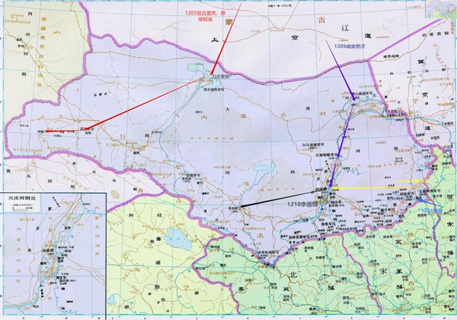 蒙古灭西夏？不是只有汉人懂鹤蚌相争渔翁得利