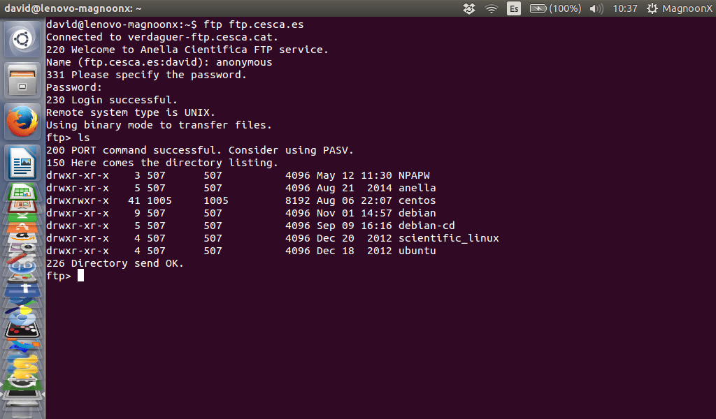 ftp服务器上传文件命令_本地Linux主机使用FTP上传文件到Linux云服务器  第1张