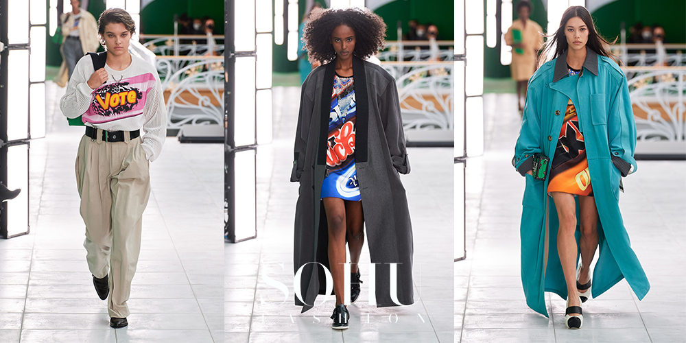 Vuitton|性别模糊、男装纱裙?没有明星助阵的巴黎时装周更有看点了!