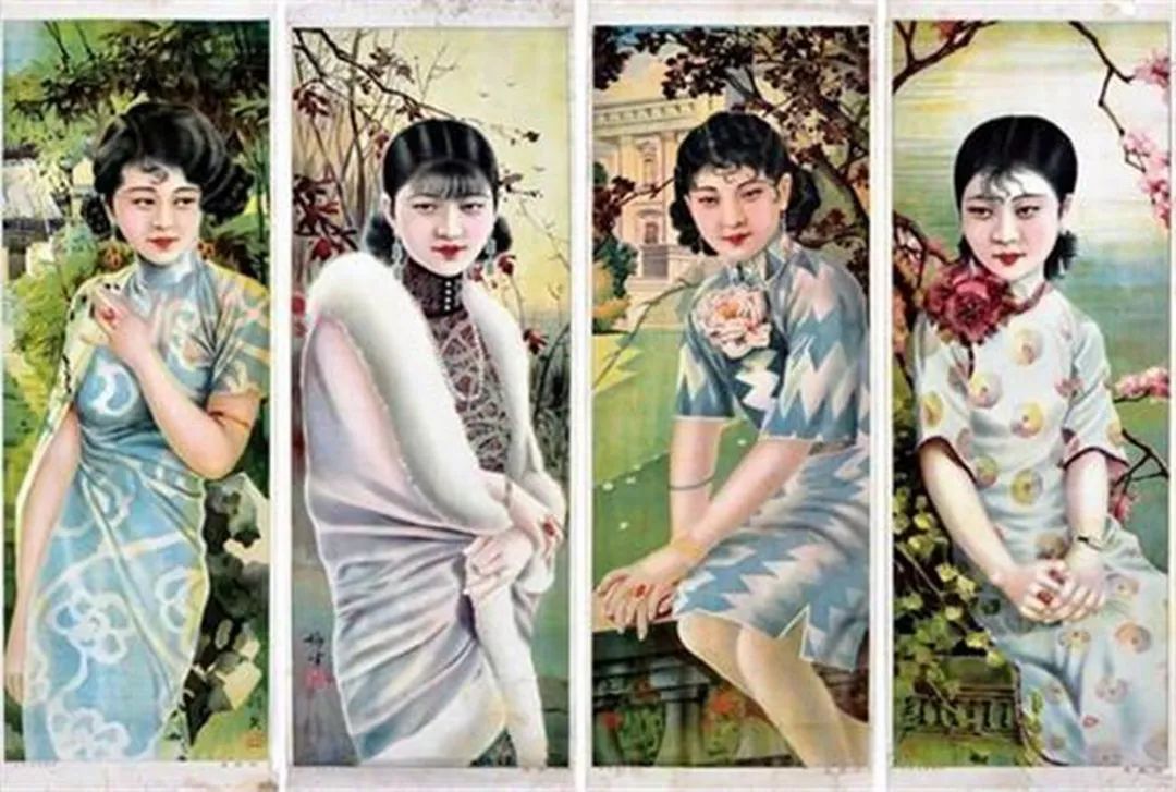 谢之光|他是我国的绘画大师，曾画香烟广告一举成名，尤其擅长仕女画