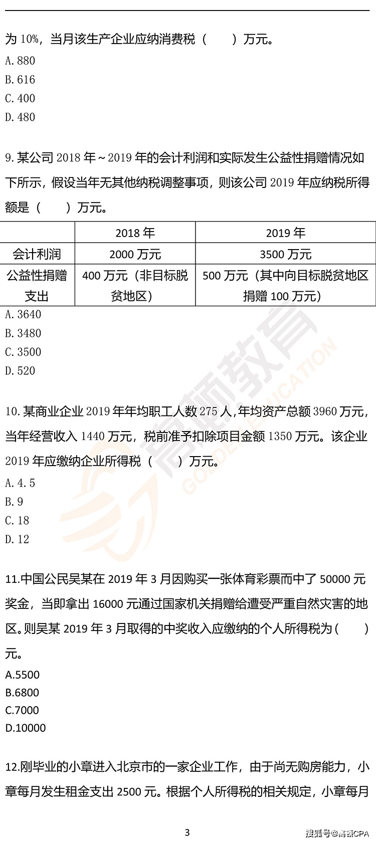 综合征|第二批次注会考生，你的CPA还可以再“抢救”一下！