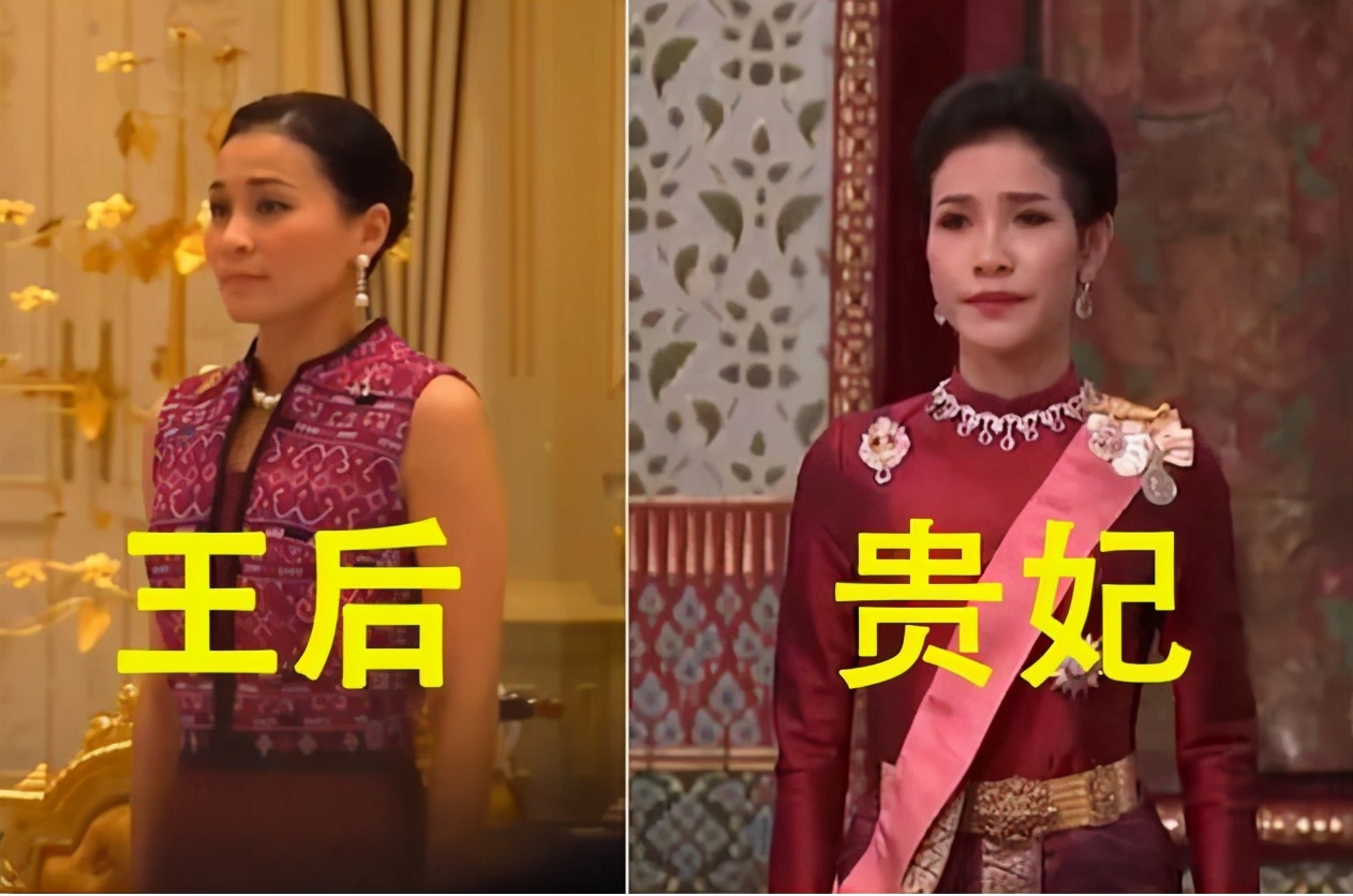 苏提达|苏提达与诗妮娜默契撞衫！同穿酒红色服装同框比美，珠宝决定地位