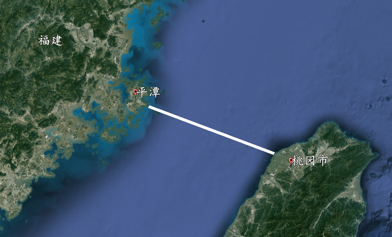 原创台湾海峡最窄只有约130公里未来能修跨海大桥直通吗