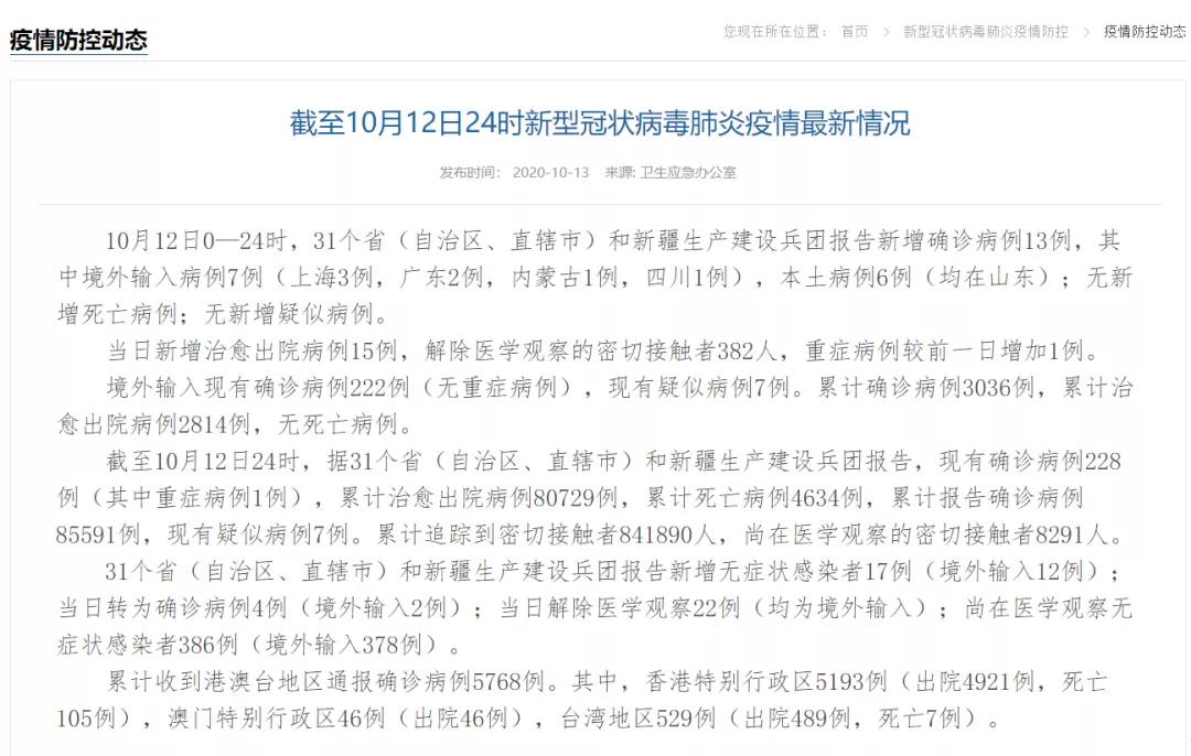 山东本土新增6例
 /山东本土新增6例病例