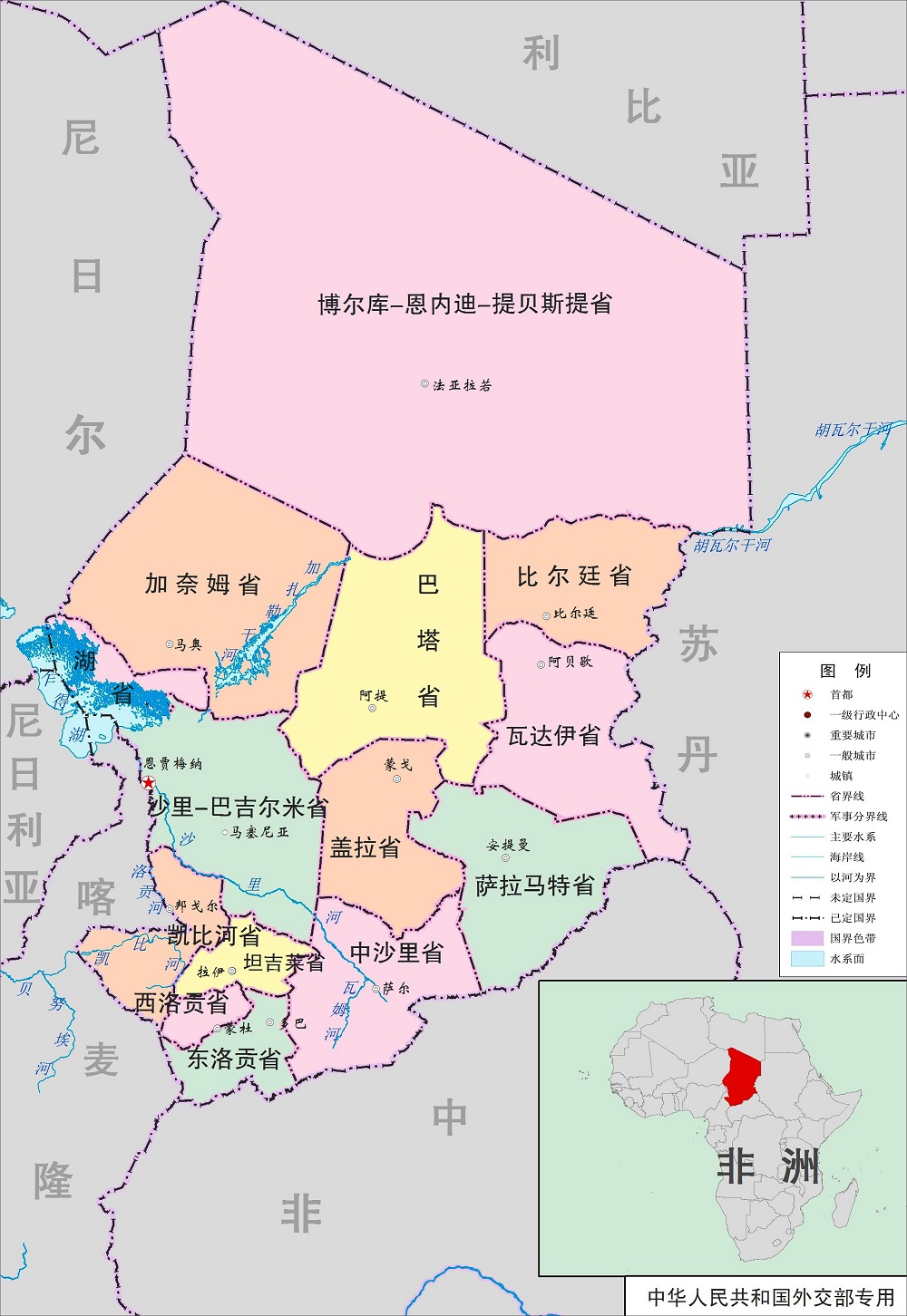 乍得2019年人口_乍得地图