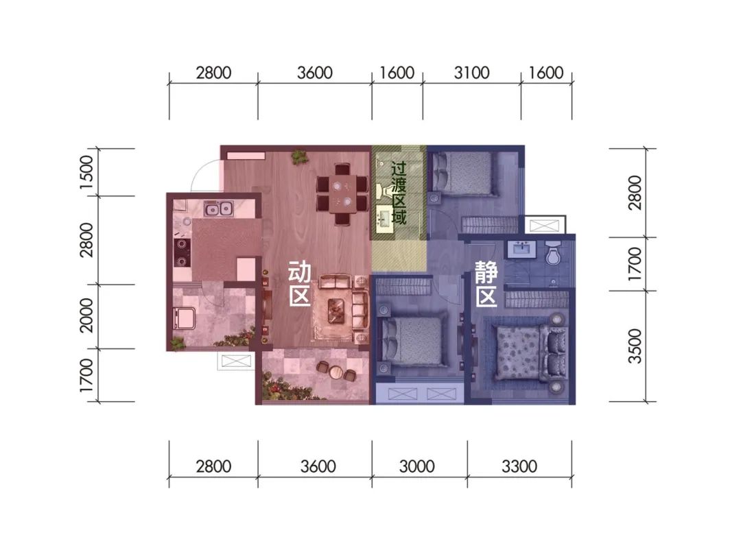 总价43万起,拿下大竹高端住宅区里的热销明星小户(三房双卫)