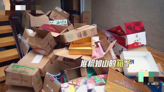 爱心|原创张萌别墅内景曝光，电影房藏老公爱心设计，为环保家里堆满纸箱