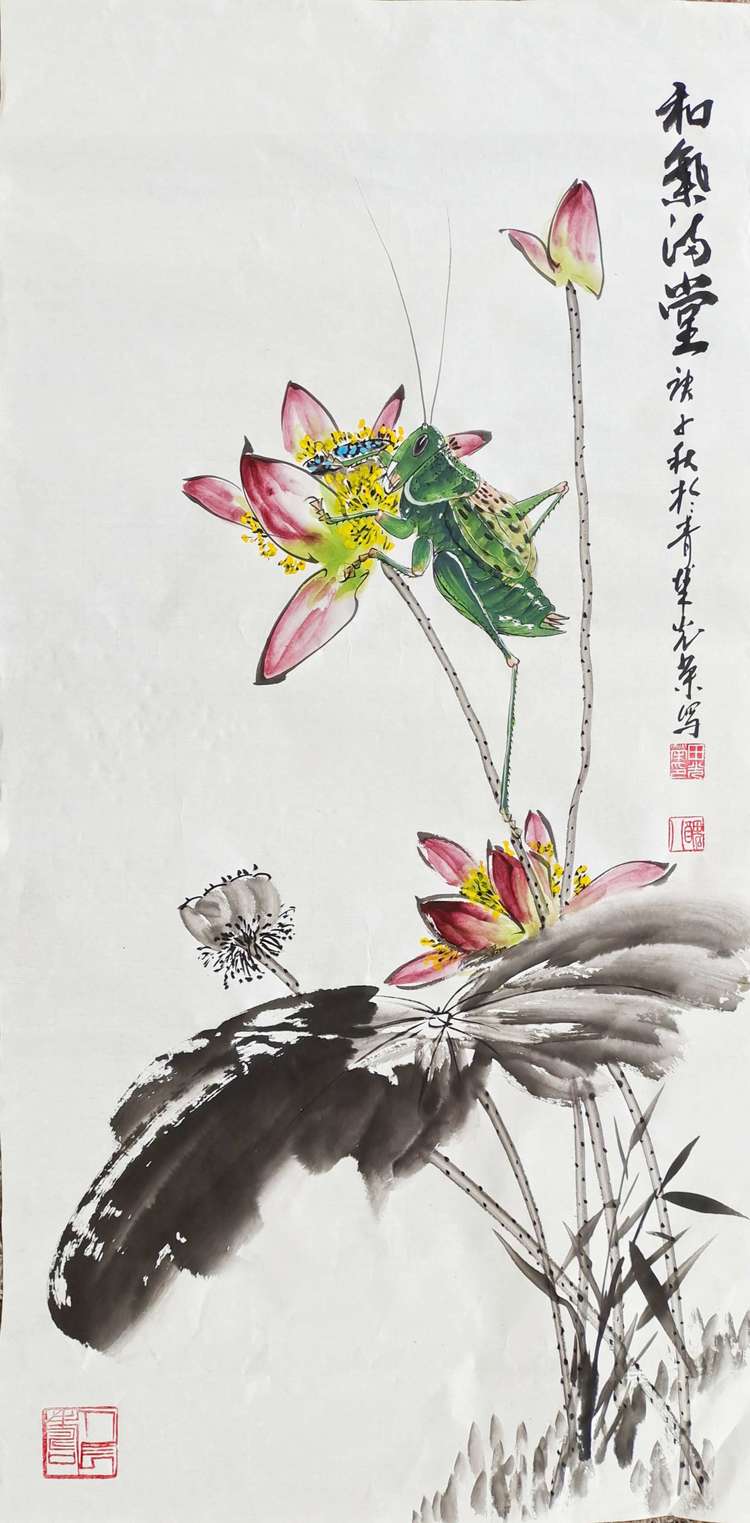 蝈蝈王——画家田光荣