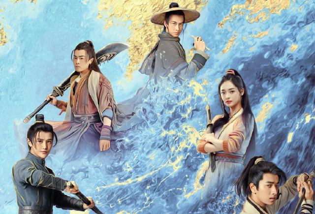 《有翡》新版海报,王一博被p到面部扭曲,这美工:低成本网剧感