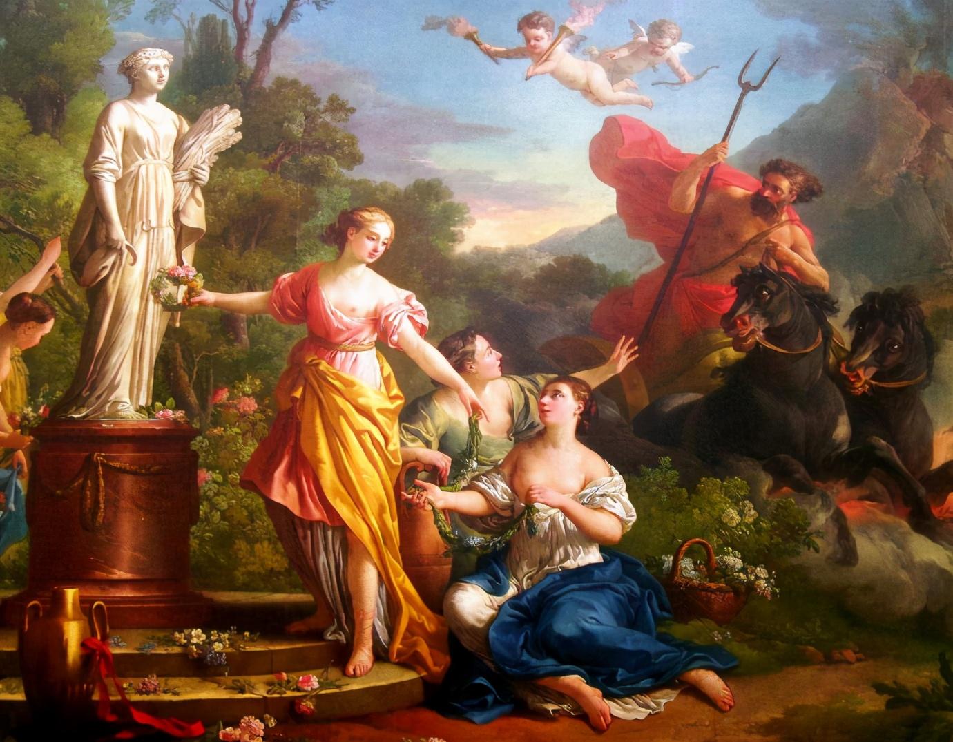 图片[6]-法国画家约瑟夫·玛丽·维安古典人体油画作品欣赏-魔性次元