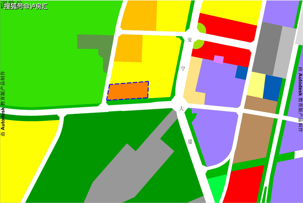 《泸州市城北新城控制性详细规划》局部用地调整