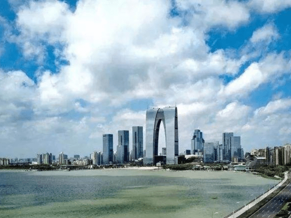 2020gdp苏州超_苏州金鸡湖图片超清(2)