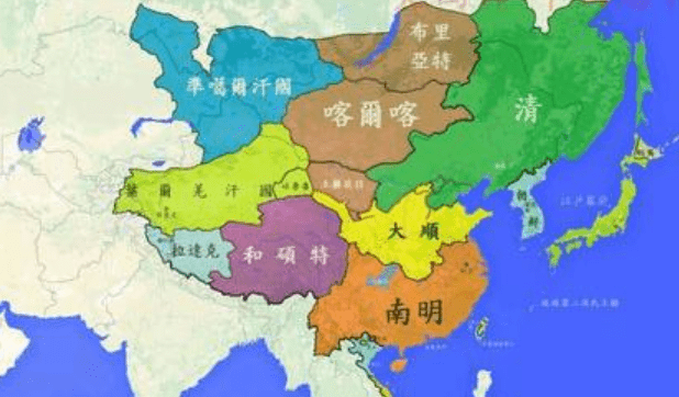 明末人均_明末地图高清版大图(2)