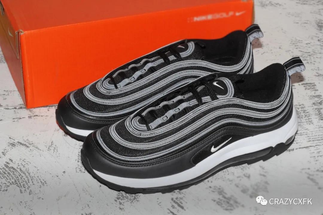 耐克nike air max 97气垫 golf 子弹高尔夫气垫运动鞋