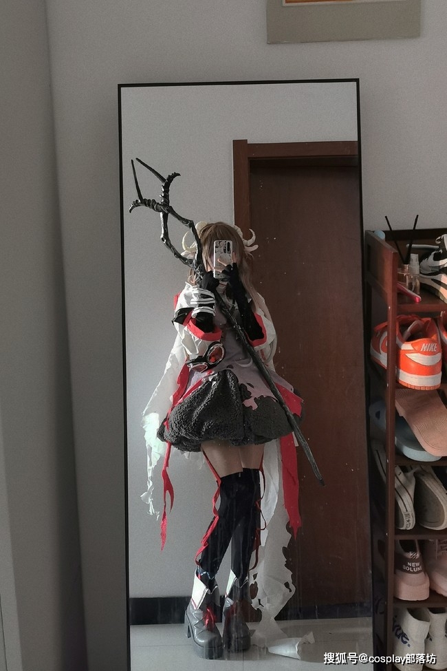 cos:明日方舟,艾雅法拉小绵羊试妆