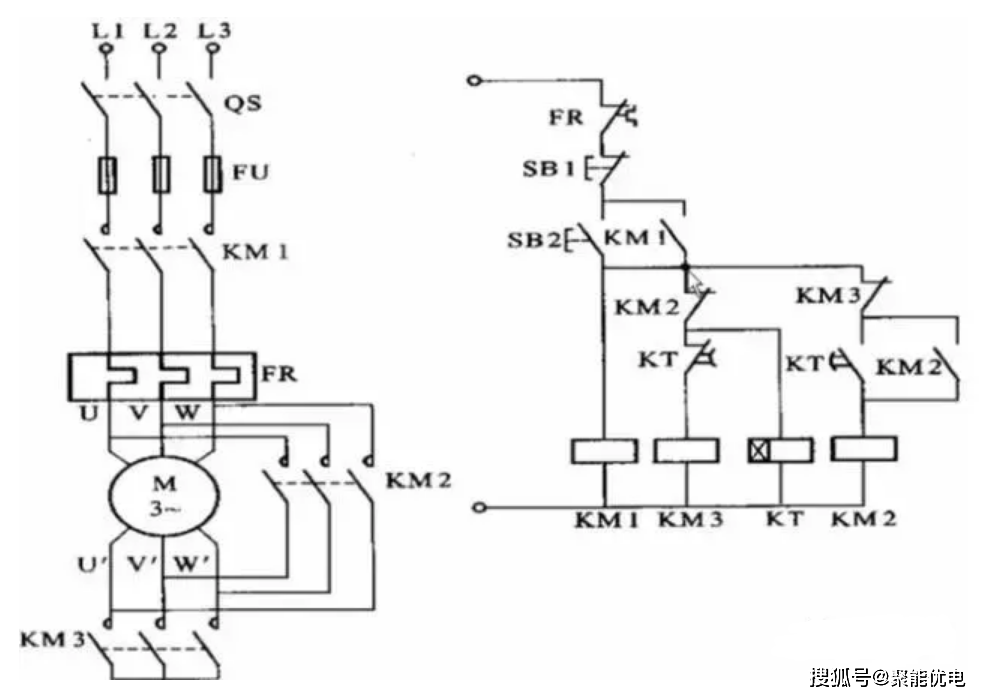一文让你彻底弄清电动机星三角降压启动电路图