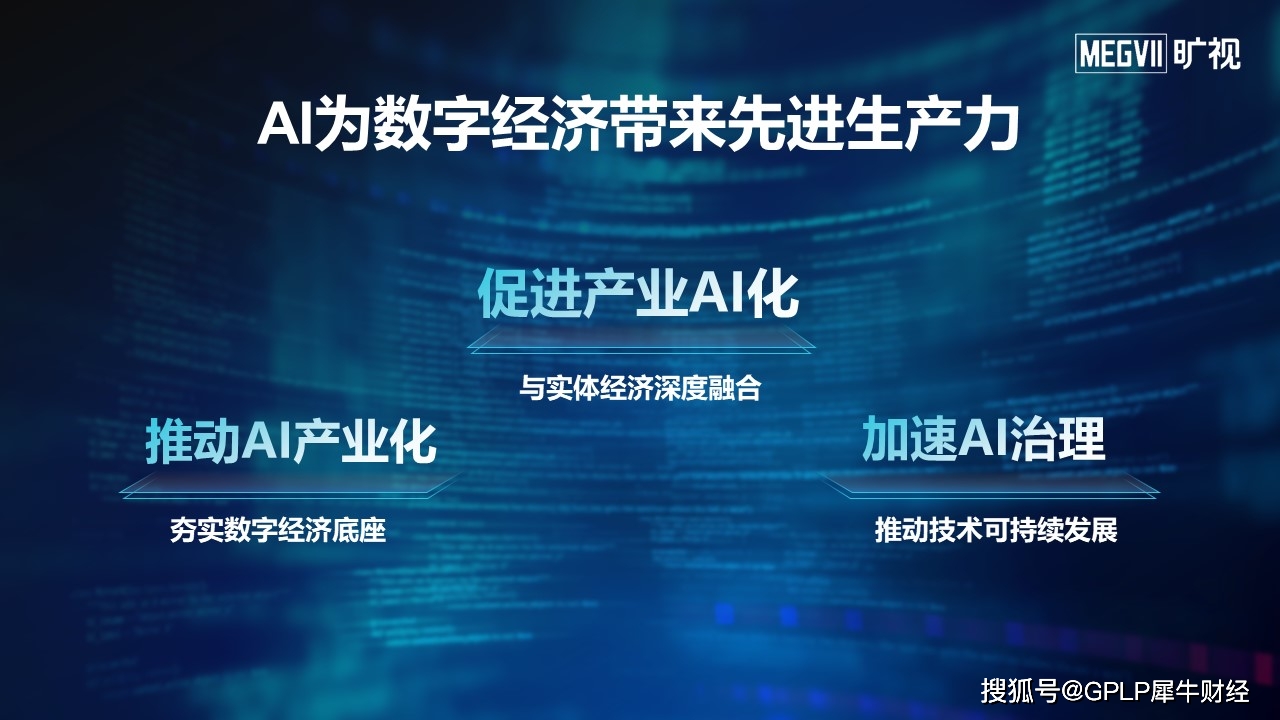 旷视付英波:人工智能赋予数字经济先进生产力