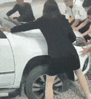 搞笑gif段子:高手在民间,艺高人胆大._手机搜狐网