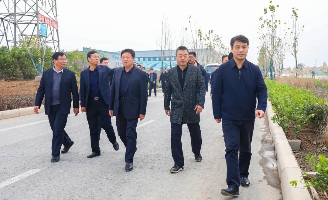 沣西新城党委书记,管委会主任刘宇斌带队调研新城重点项目建设,新城
