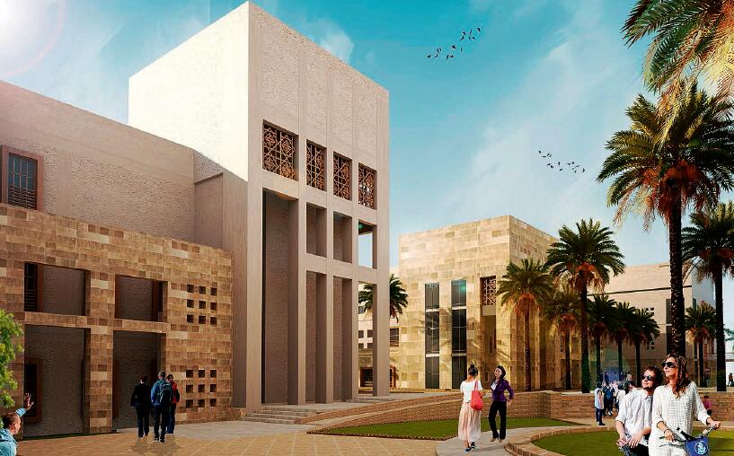 融入传统设计的埃及现代建筑