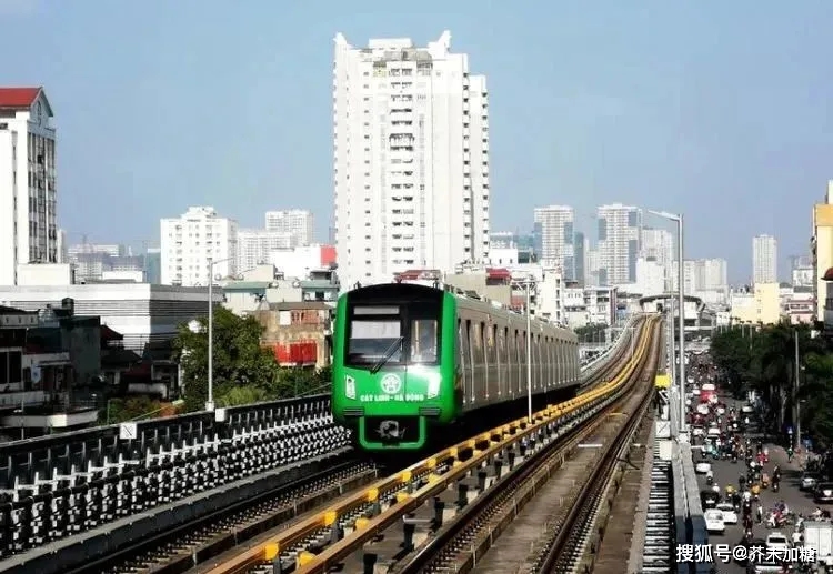 中企承建越南河内轻轨备战最大规模全线跑图