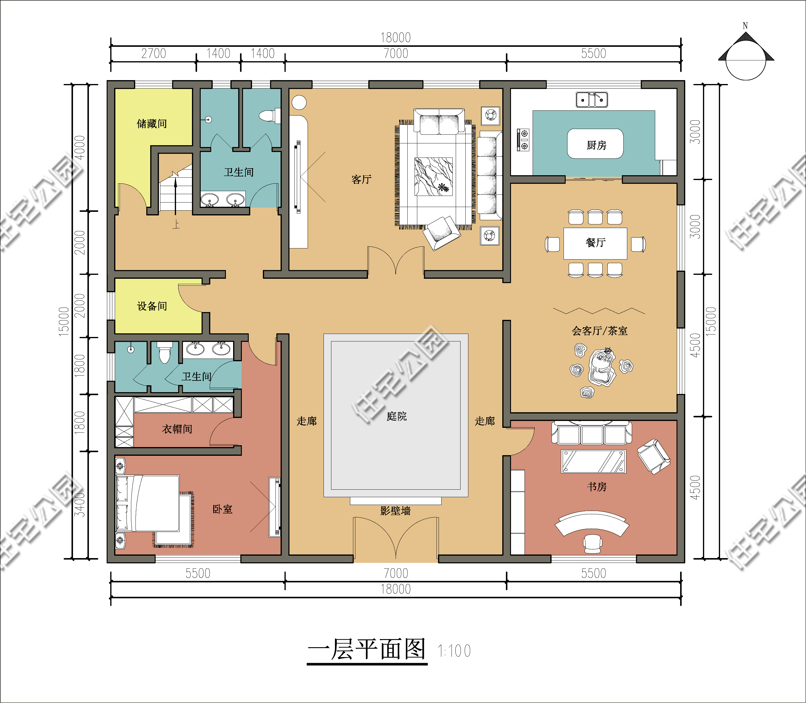 6卧室，11X12米二层经典欧式别墅丨建筑师作品展-搜狐