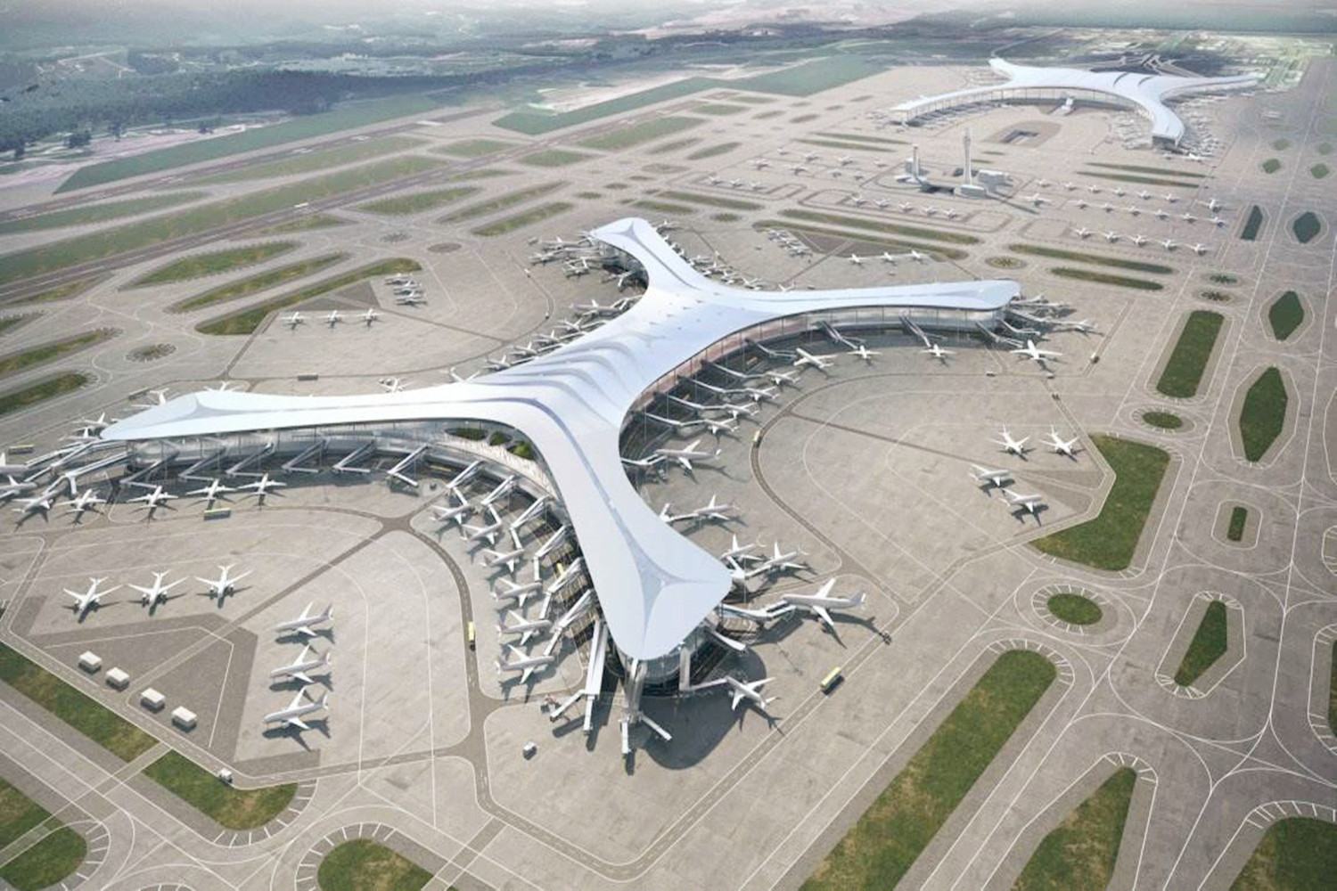 原创重庆这座国际机场正在扩建,总投资约216亿,预计2024年建成