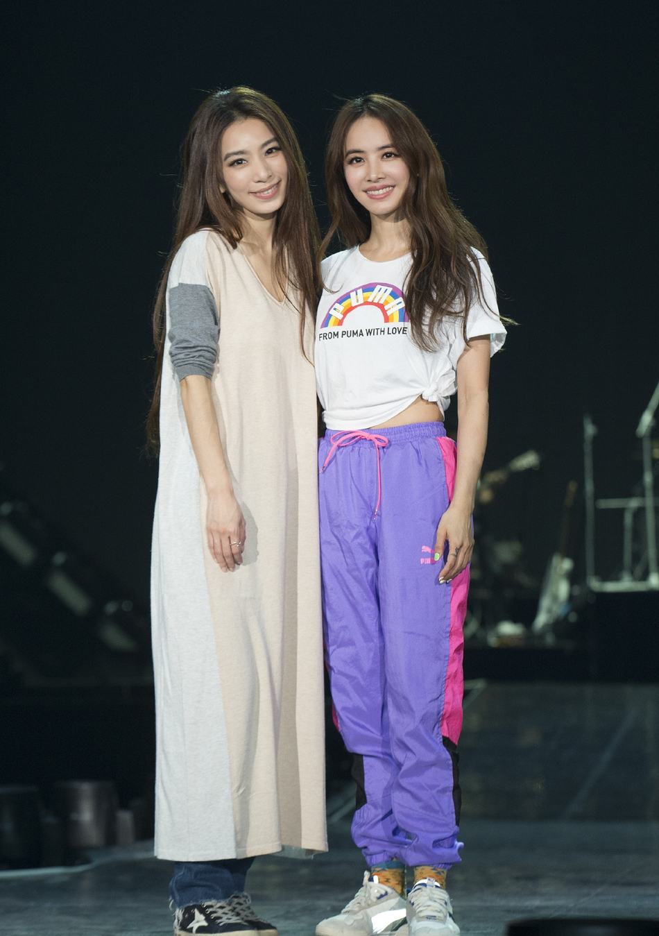 田馥甄助阵蔡依林高雄演唱会 同台合唱状态能打