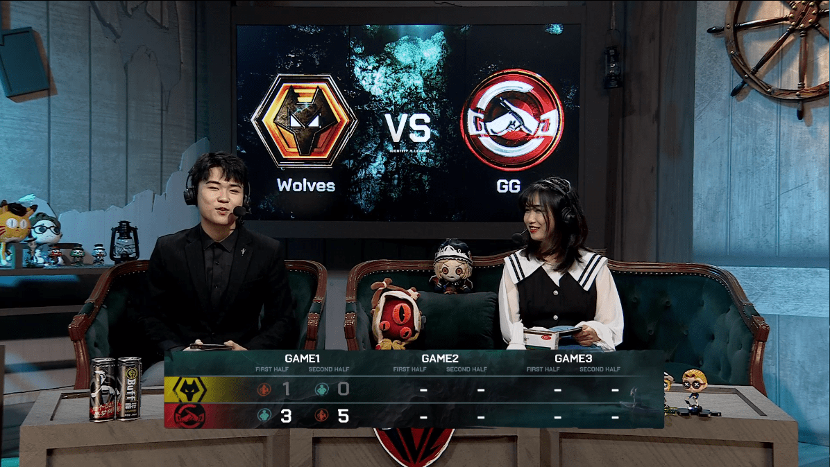 密码机|第五人格IVL职业联赛秋季赛Wolves vs GG第一局