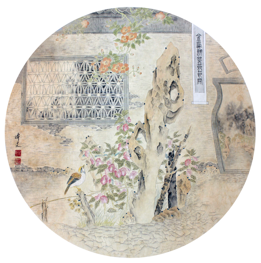 诗情画意花朝节吟百花诗词书画网络展