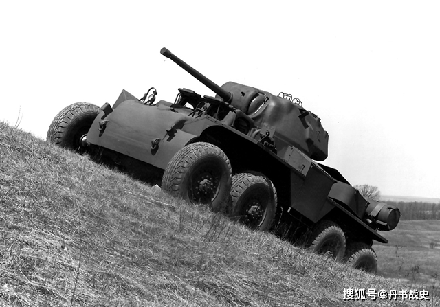 二战美国t18猎猪犬重型轮式装甲车,可媲美坦克的重装战车