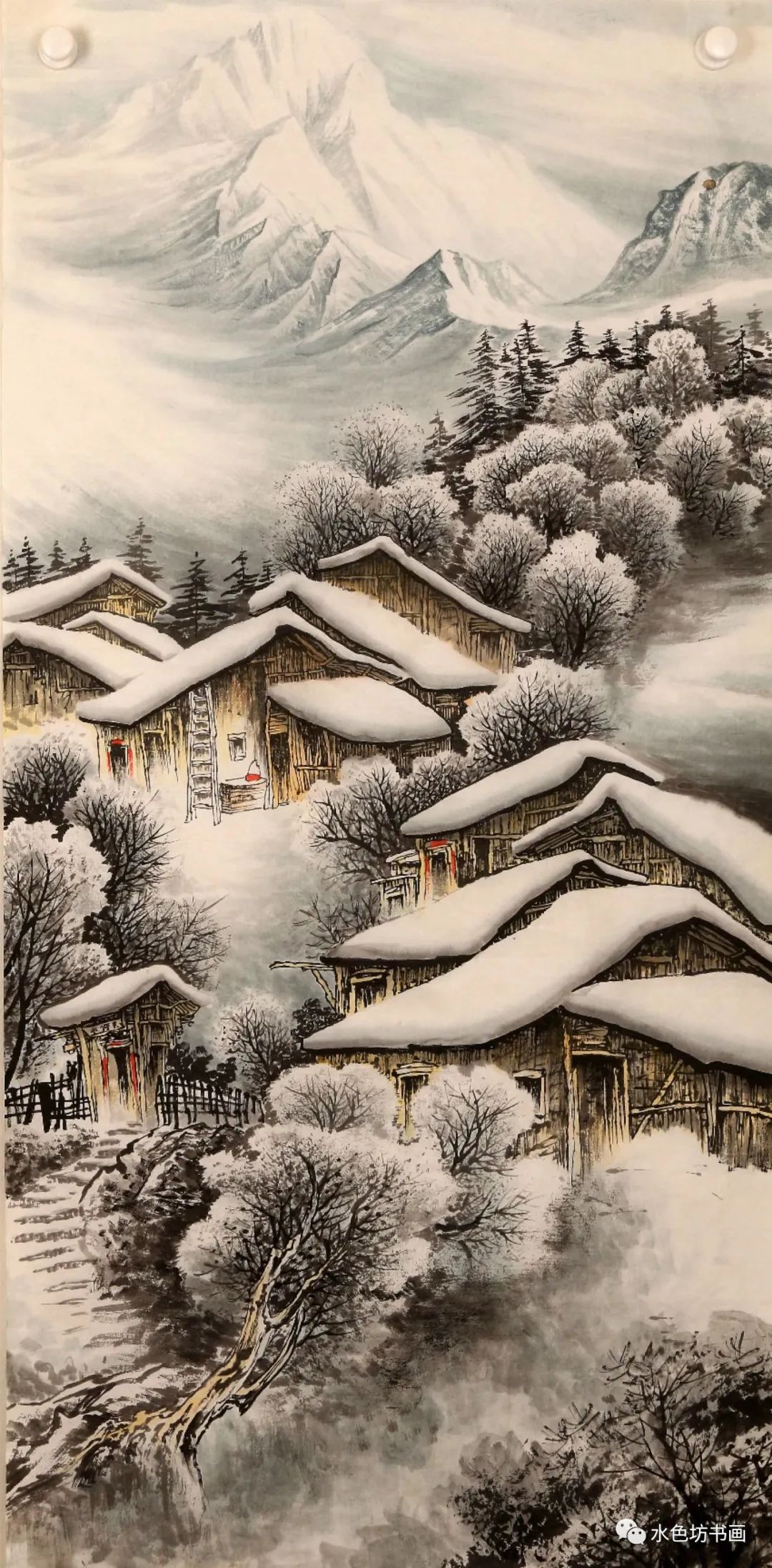 画家专栏│吴瑞阳绘山水景色的千变万化