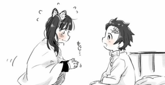 鬼灭之刃炭治郎摸头杀瞬间成为蝶屋万人迷香奈乎眼神有戏