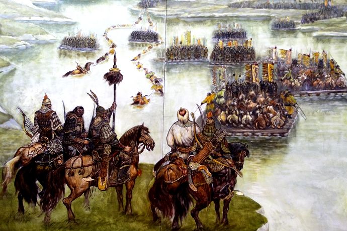 蒙古西征时，因为一座城市的陷落，导致成吉思汗的儿子们反目成仇_手机