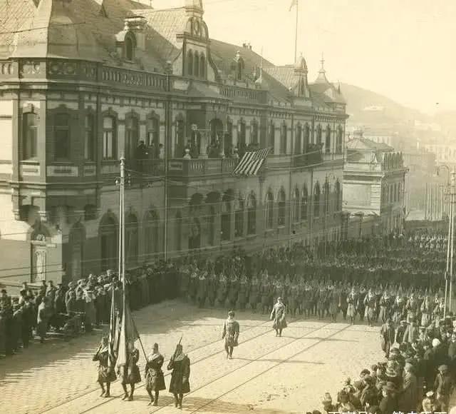 1918年日军武装干涉苏联进军符拉迪沃斯托克