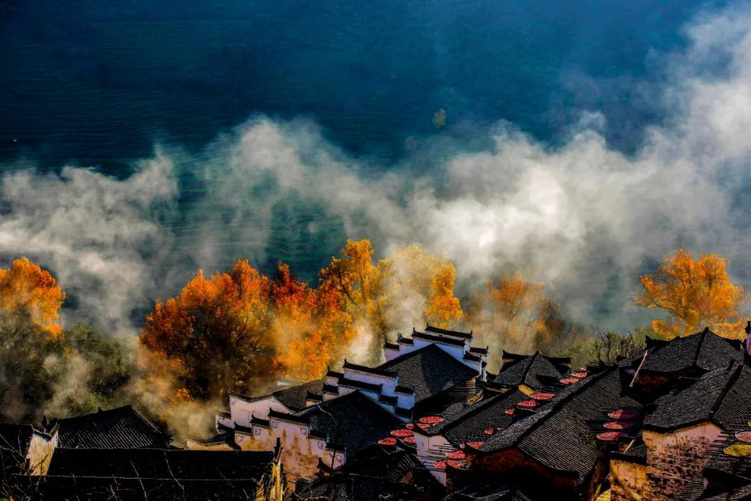 "枫景"正好 | 第三届"篁岭枫韵"摄影大赛,一起遇见最饱满的秋!