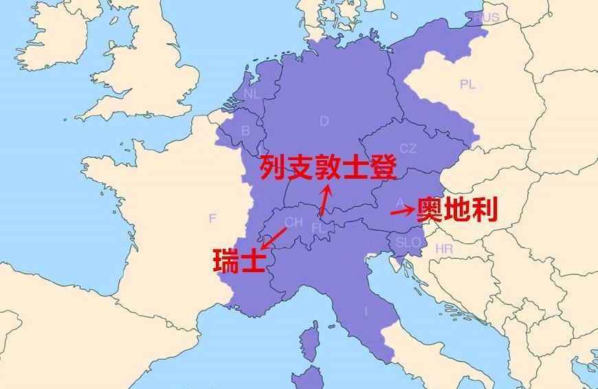 列支敦士登人均gdp_列支敦士登地图