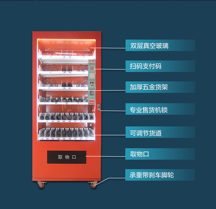 冠峰动漫自动售货机结构图